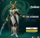 Marvel Rivals - Path To Doomsday Loki Skin (PS4 PS5 Xbox One Series X|S)