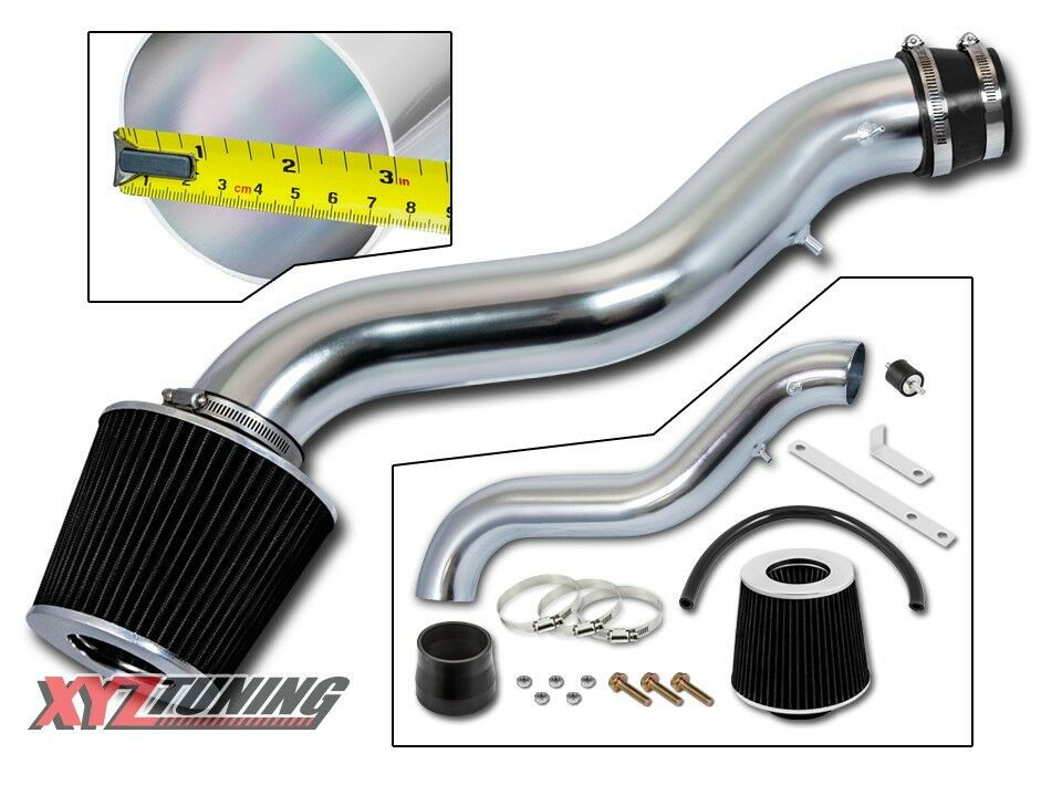 Kit Di Induzione A Filtro Short Ram Air Nero 3" Per Integra 1.7/1.8 L4 90-93