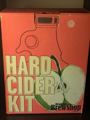 NEW Open Box Brooklyn Brew Shop Hard Cider Making Kit: Starter Set - See Video