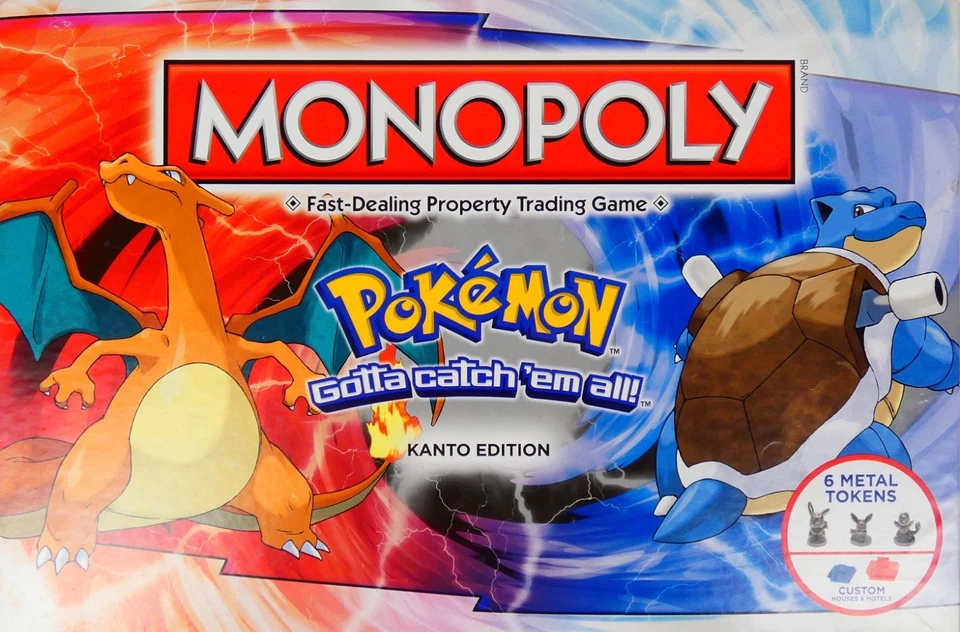 Monopoly Pokemon Kanto Edition 2015 Hasbro - Individual Replacement Spare Parts - Image 2 of 2