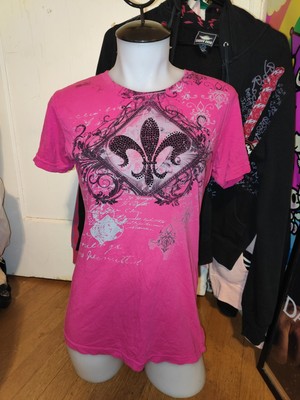 2000s Archaic affliction mcbling shirt size large