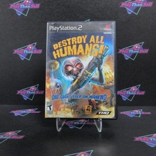 Destroy All Humans PS2 PlayStation 2 Complete - 1 Year Warranty VG