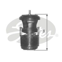 Gates Thermostat, KüHlmittel TH14787G1 FüR Audi Seat Skoda VW