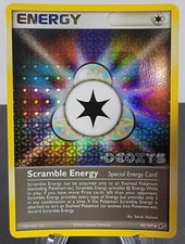 Pokemon ex Deoxys Reverse Holo Scramble Energy 95/107
