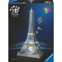 Ravensburger 3D Puzzle Iconics: Eiffelturm - Mit Led-Licht