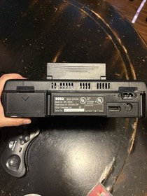 Sega Saturn Black Console MK-80000 w/ Controllers, 2 Game No AV, Power cable