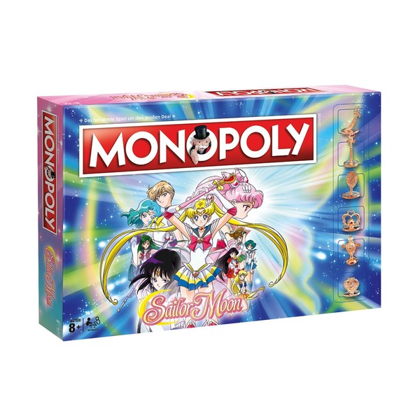 Sailor Moon – Monopoly Brettspiel – Deutsche Ausgabe – 2-6 Spieler-image
