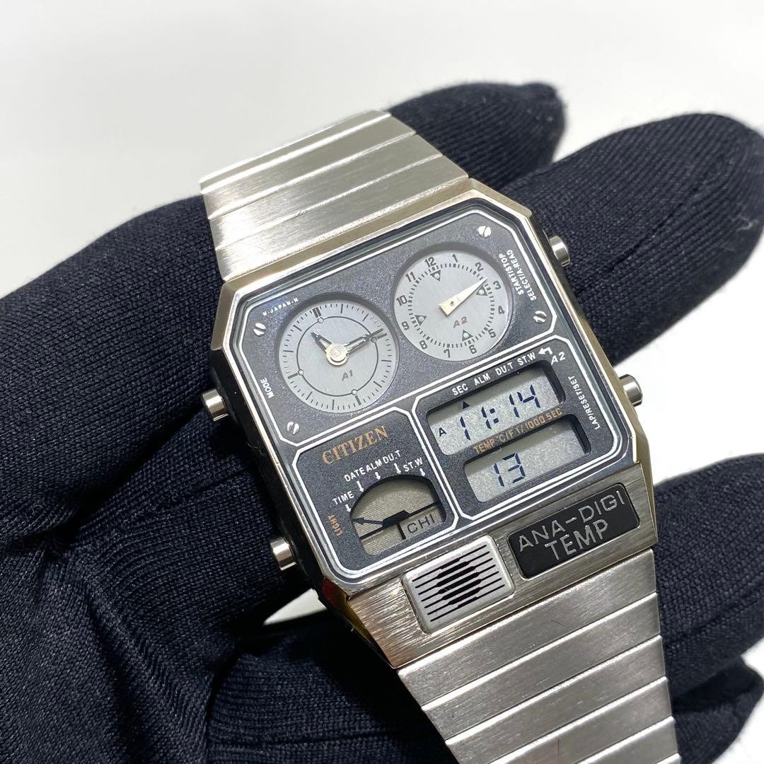 Citizen 8988-001911 Analog-Digital Wristwatch, Quartz wrist 18cm/7.1in image 6