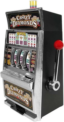 Slot Machine- Las Vegas Slot Machine with Casino Sounds, Flashing Lights, and Ch