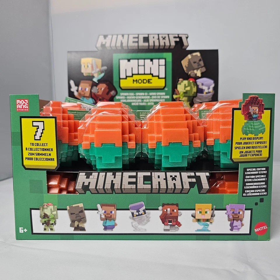 MINECRAFT MINI MODE NEW COPPER SERIES EGG - CHANCE AT LEGENDARY STEVE - Image 2 of 4