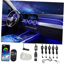 Interior Car Lights, Car LED Strip Lights with Remote and APP Control, 5 in 1