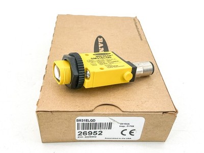New Banner Engineering SM31ELQD Photoelectric Sensor 10-30VDC 26952