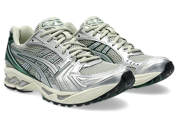 ASICS Gel-Kayano 14 – Dried Leaf Green / Pure Silver men’s trainers Uk 9 / US10