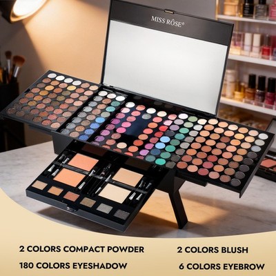 Miss Rose Makeup Beauty Box Set