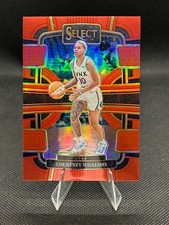 2024 Panini Select WNBA - Courtney Williams #54 Red Prizm /149