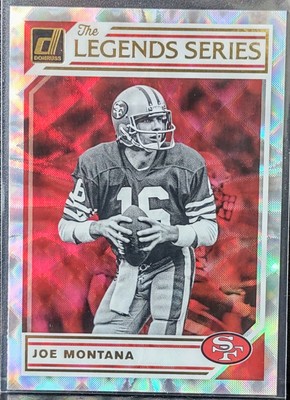 2019 Panini Donruss Legend Series Joe Montana #LS-8 SF 49ers HOF QB (jc)