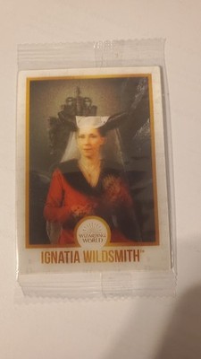 Harry Potter TCG 3D Holographic Collector Card Ignatia Wildsmith NEW in Package