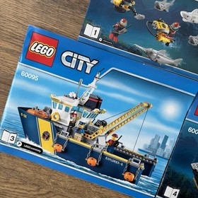 LEGO CITY: Deep Sea Exploration Vessel 60095 INSTRUCTIONS ONLY