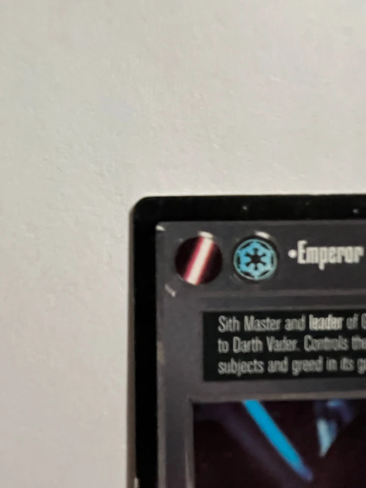 Star Wars CCG Death Star II Emperor Palpatine *F* - Image 3 of 4