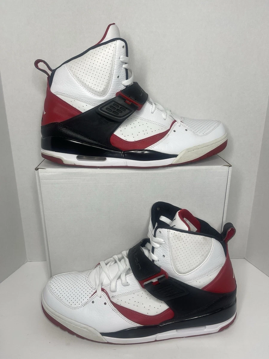 Jordan Flight 45 High White Red Black for Sale | Authenticity