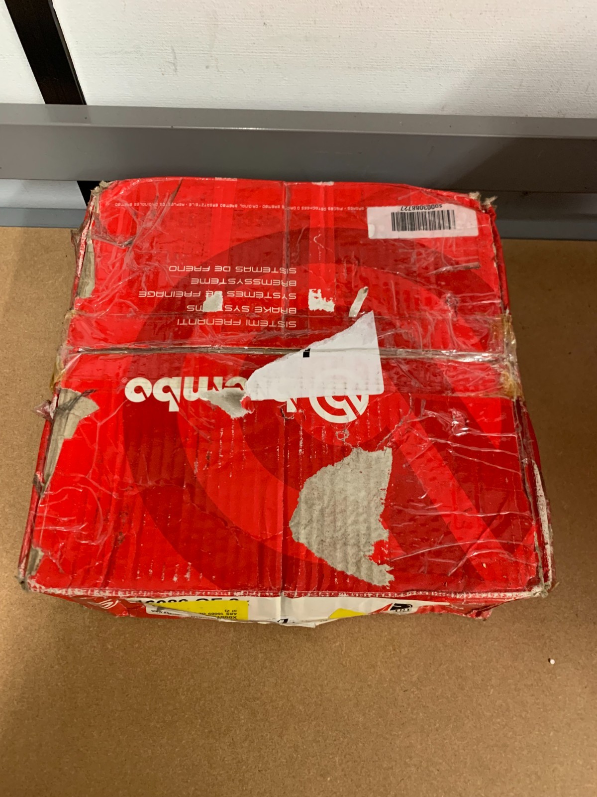 2x Genuine BREMBO Brake Discs Part No 16089.OE 2 BNIB inc VAT MAZDA FORD ...