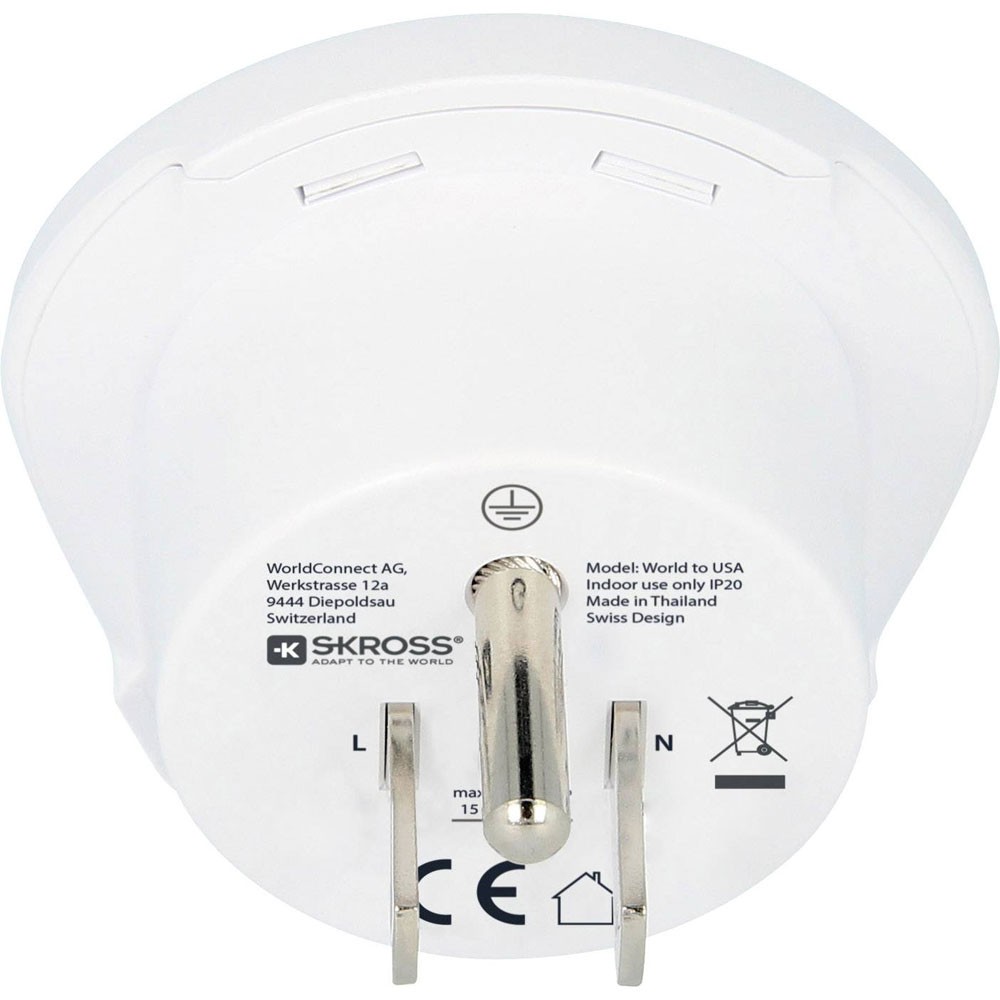 Skross Travel Adapter Connects Devices in 150+ Countries to USA