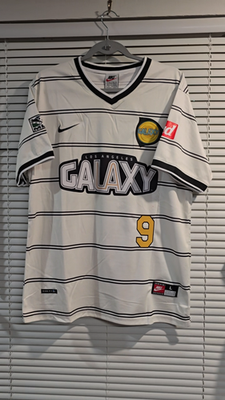 LA GALAXY 97/98 THIRD - Retro - Soccer - JORGE CAMPOS # 9 - 2XL