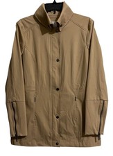 Anatomie Women  s Jacket Stretch Khaki Travel Lightweight Utility Size Small