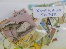 Botswana 50 timbres différents