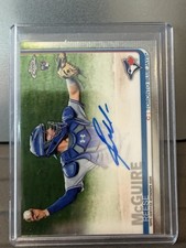Topps 2019 Chrome Reese McGuire #RA-RM Rookie Autograph Toronto Blue Jays