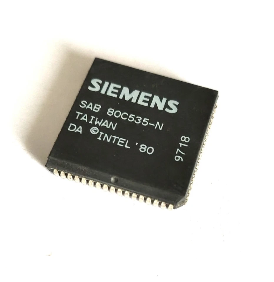 Siemens SAB80C535-N Microcontroller PLCC-68 Chip