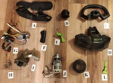 Replacement parts for Greenworks pro 80V 16 inch String Trimmer 2101102 (L)