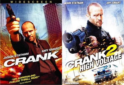 Crank, Crank 2 High Voltage DVD Bundle NEW SEALED Jason Statham Action