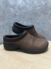 Merrell Encore slip-on leather clog mocs women  s size 6