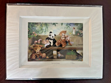The Secret Garden Collector's Print from Charlie Bears Numbered 280/495 Sighed