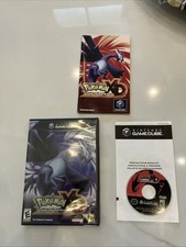 Pokemon XD: Gale of Darkness Nintendo GameCube Game Case & Manual Tested