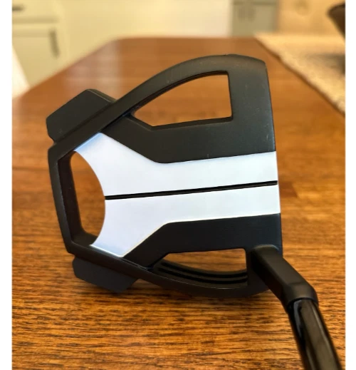 Паттер TaylorMade Spider Tour X черный 35 дюймов маленький наклонный LH 2025 SUPERROKE 1.0 - Изображение 3 из 4