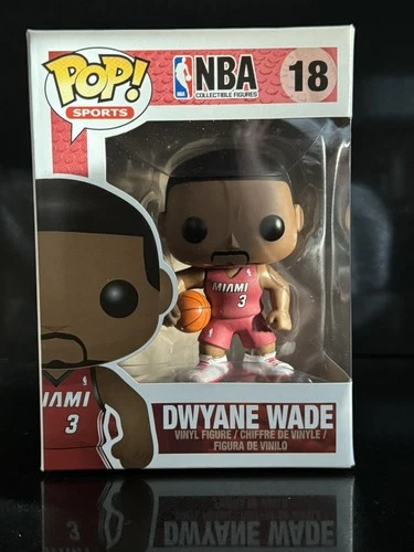 Funko Pop NBA Dwyane Wade Vinyl Figure #18 Miami Heat