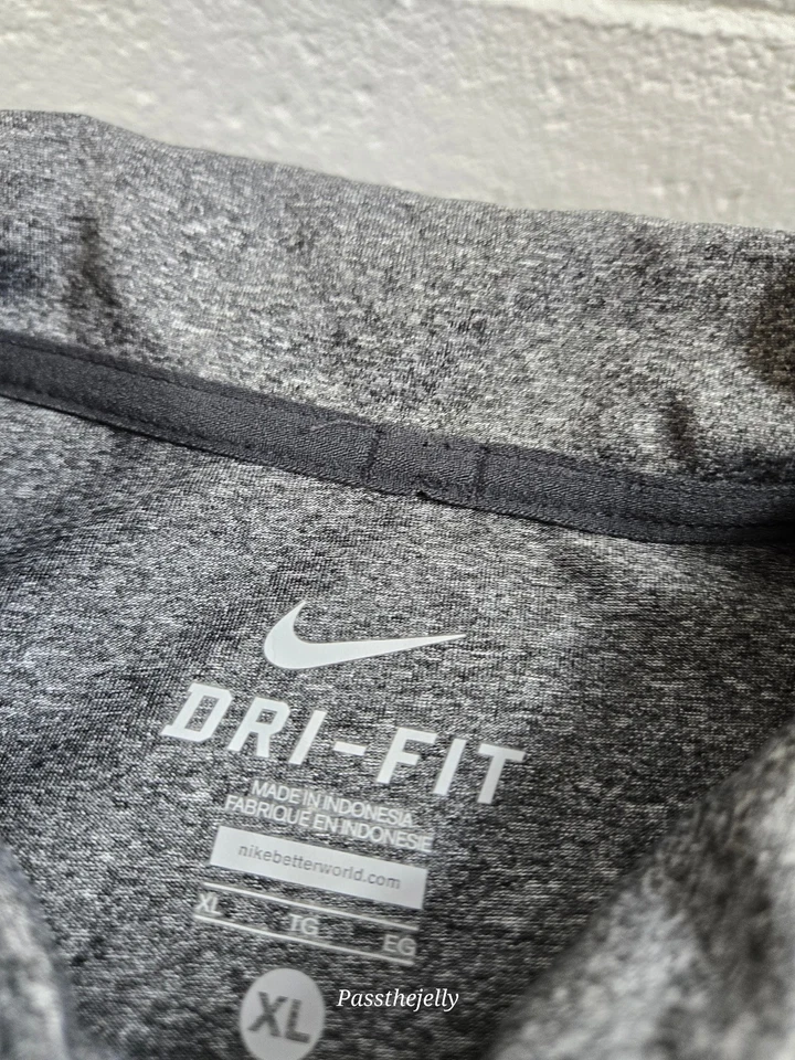 Camisa Nike Para Hombre Extra Grande Dri-Fit Equipo Olímpico de Estados Unidos Polo Gris Foto 4 de 4