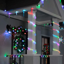 Gemmy Orchestra Of Lights Christmas Rope Lights 10FT LED Integrated Lights NEW