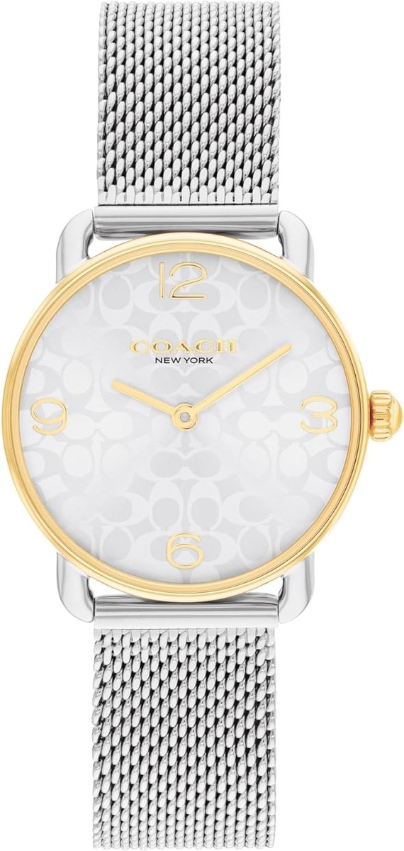 Coach Women\'s Watch 14000115 Elliot Quartz Silver Dial Two Tone Steel 28mm Set COACH Women main image 4