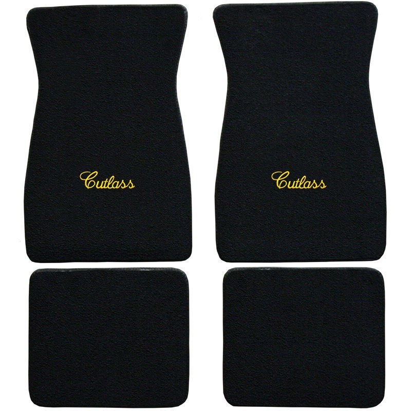 Cutlass - Hurst Olds - 442 Logo Loop Floor Mats - Choose Mat Color And ...