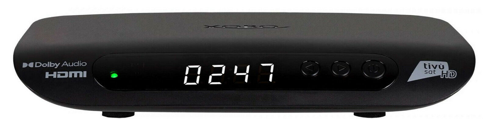 XORO HRS 8830 HD SAT-Receiver mit aktivierter TIVÙSAT Karte