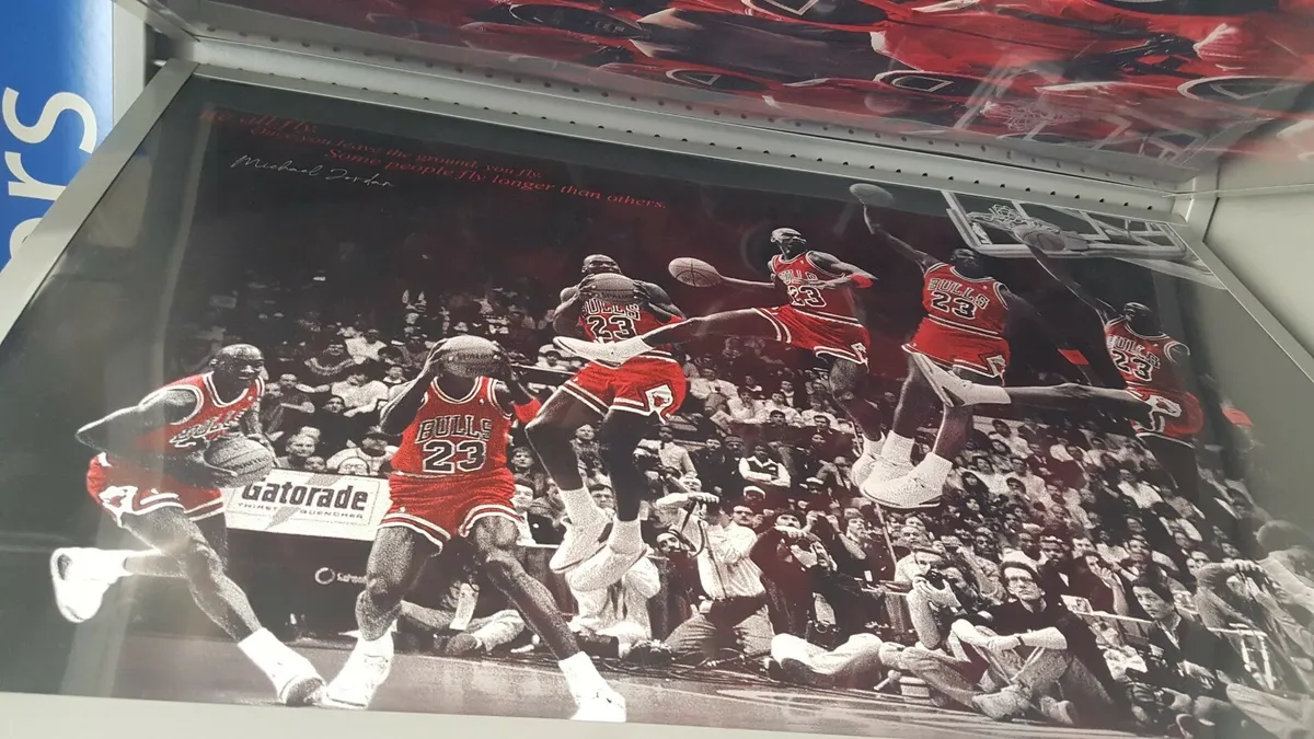 Michael Jordan - Fly Poster