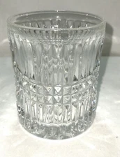 Old Fashion Glass  Double Fostoria  Aspen 2861 Wide Top Band Vintage
