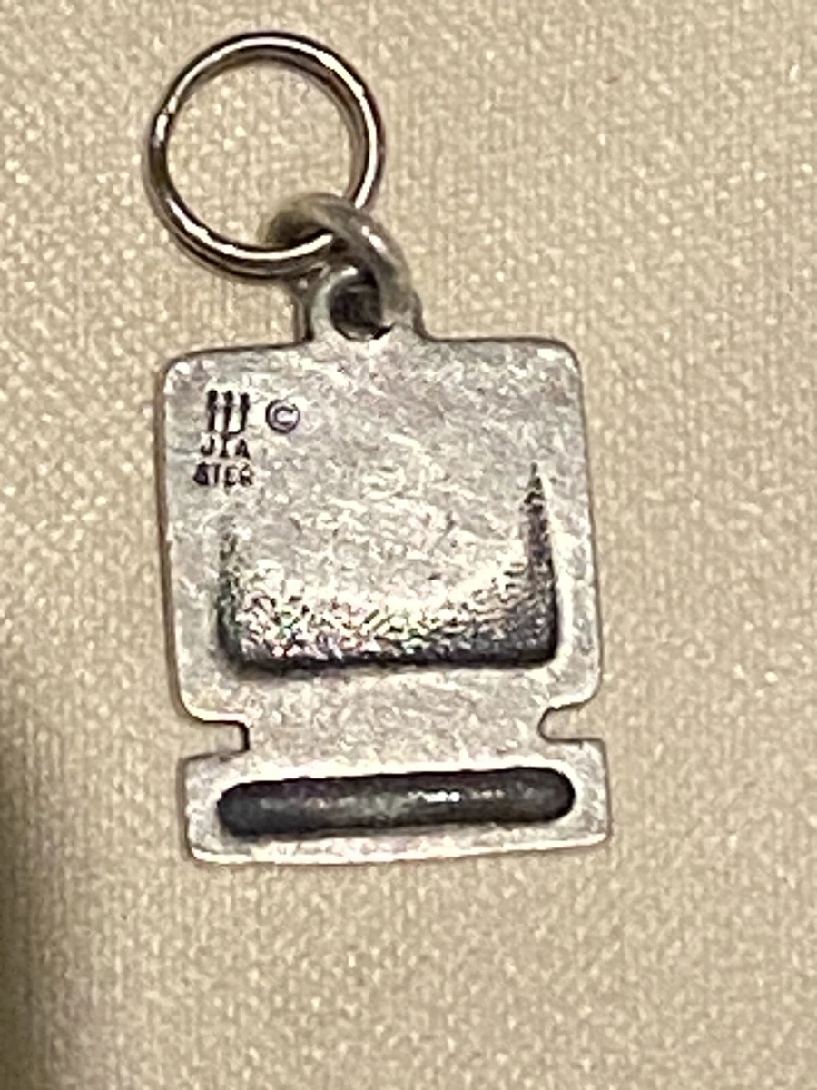 James Avery Retired Silver Computer Charm