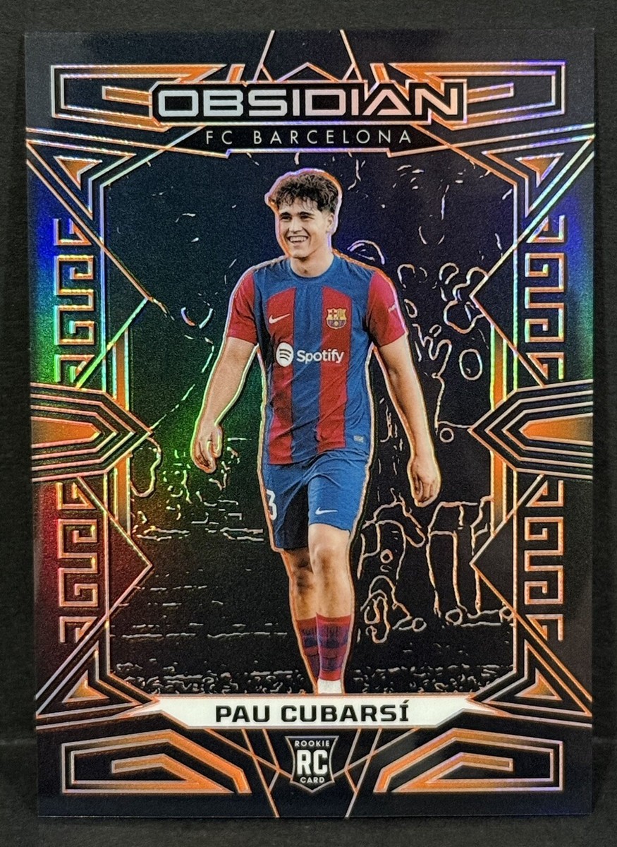 Pau Cubarsi出品 2023-24 Panini Obsidian Soccer Barcelona RC Pau Cubarsi Electric