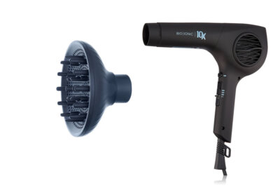 Bio Ionic 10x Ultralight Speed Dryer Black With Universal Diffuser