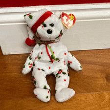 Ty Beanie Baby vintage 1998 Holiday Teddy
