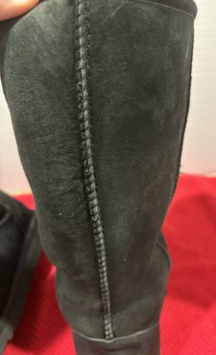 Botas Altas para Mujer UGG Australia Negras Forradas de Sherpa Talla 6 - Imagen 7 de 12